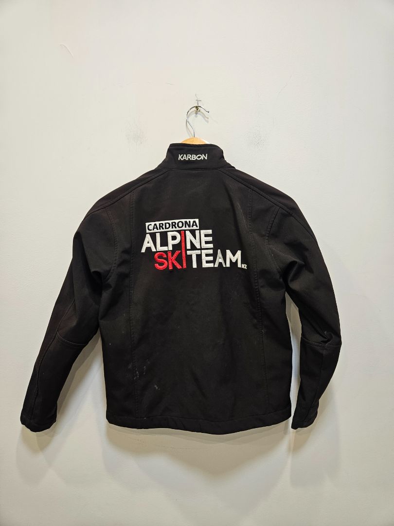 Black Karbon Softshell Team Jacket, S / US 4 / EU 96