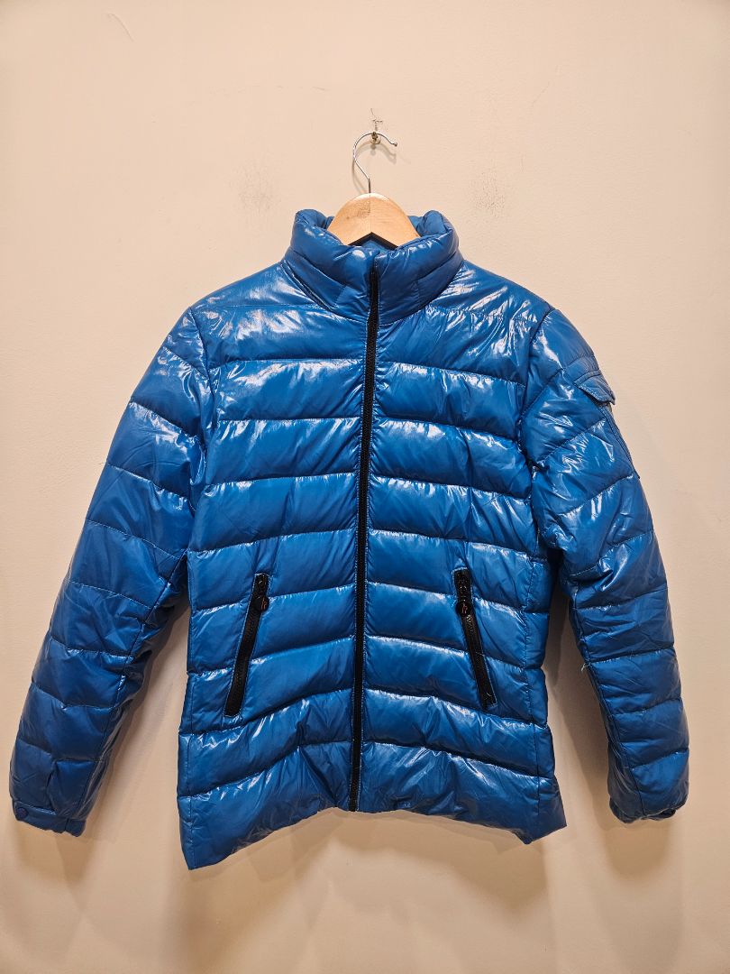 Blue Moncler Down Puffer Jacket, Kids 12-14 approx
