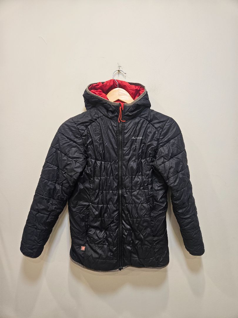 Black Macpac Reversible Insulated Jacket, Kids 12-14