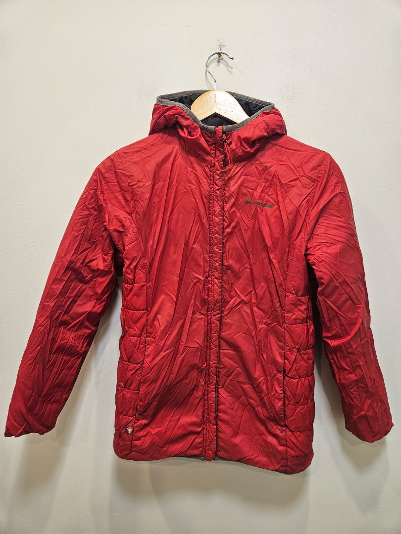 Black Macpac Reversible Insulated Jacket, Kids 12-14
