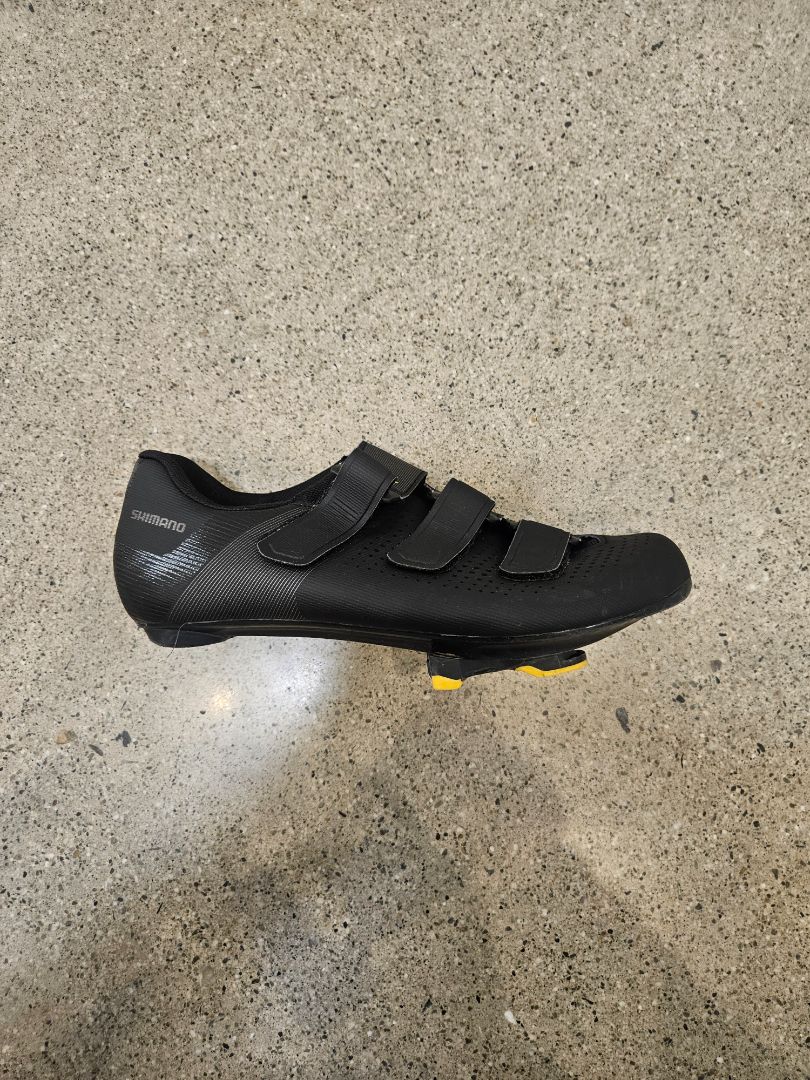 Black Shimano Road Cycling Shoes, EU 41