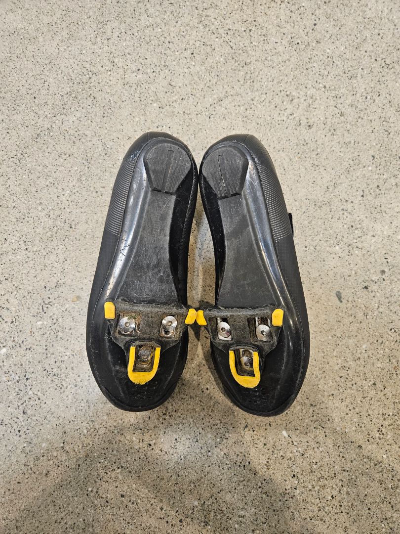 Black Shimano Road Cycling Shoes, EU 41