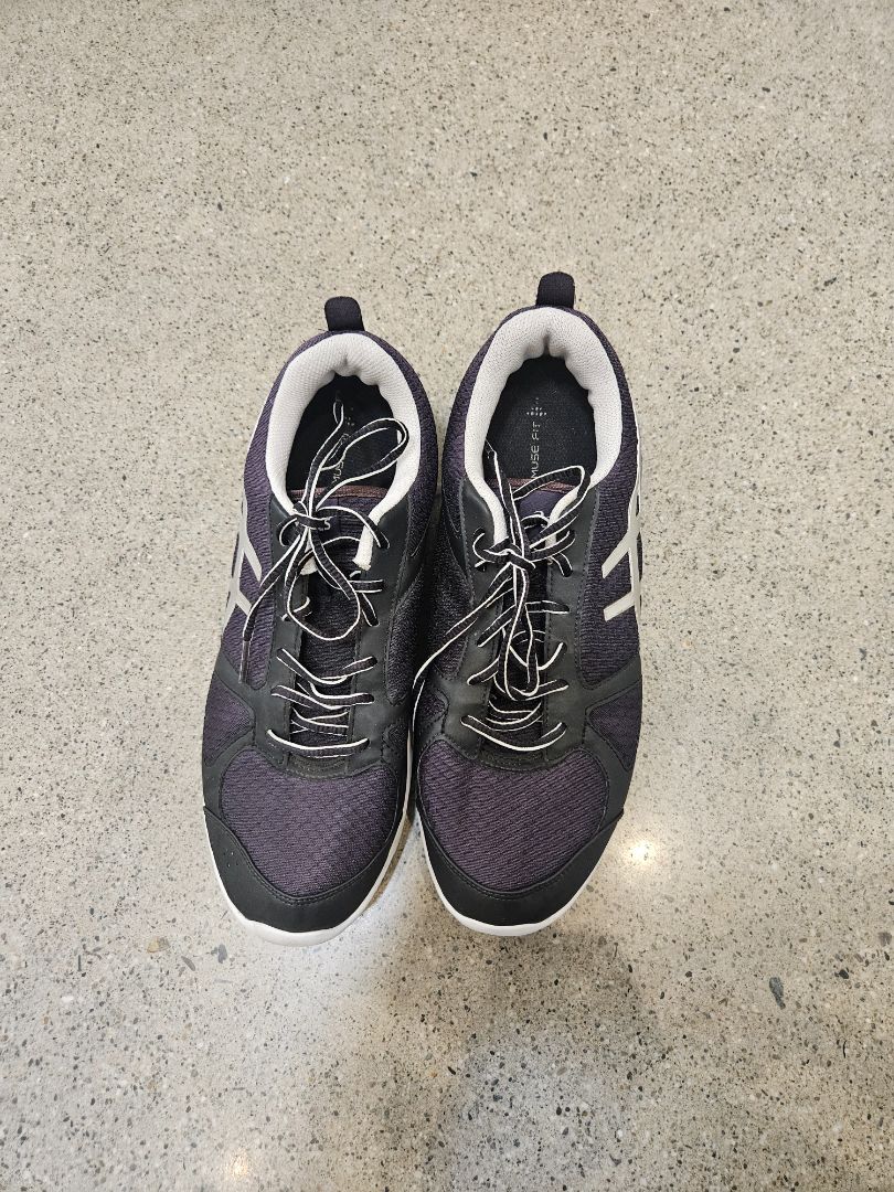 Black Asics Muse Fit Shoes, EU 42