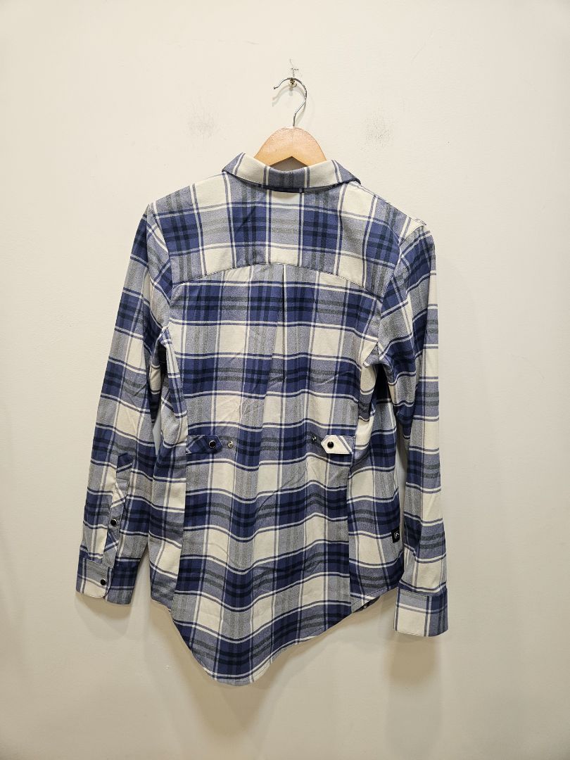 Blue Flylow Tech flannel shirt, M