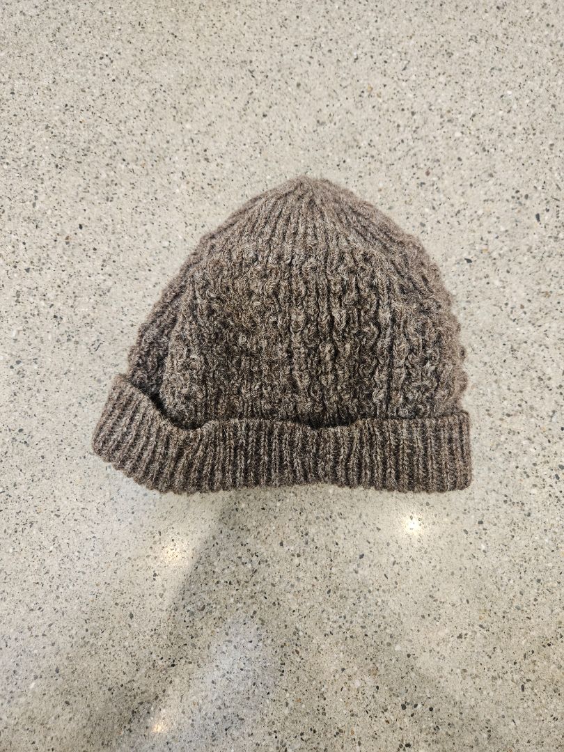 Brown  Knit beanie, One size