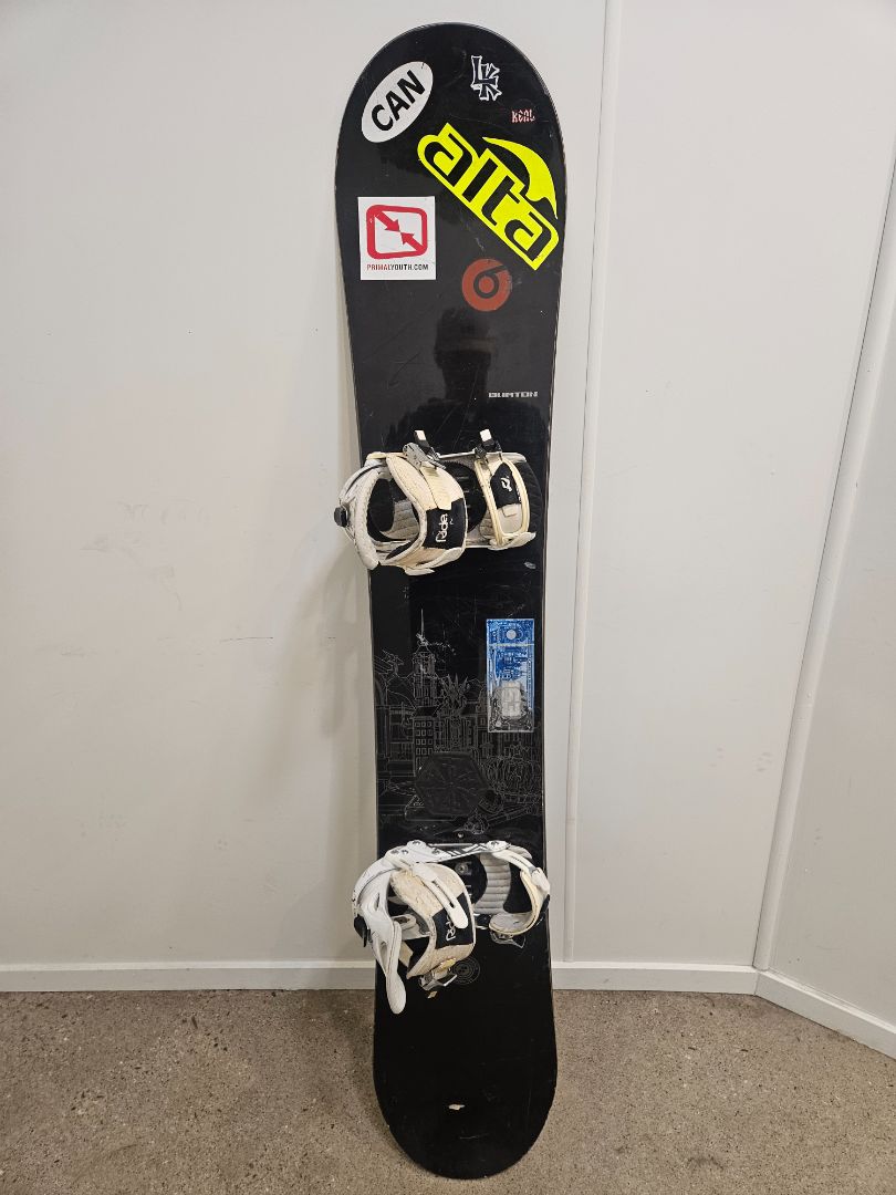 Black Burton Raven, 163cm
