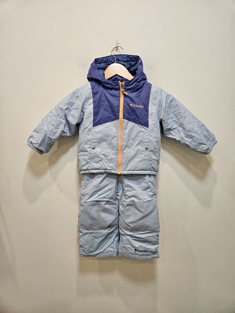 Blue Columbia Kids Snowsuit, T2