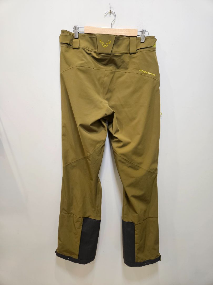 Olive Dynafit Windstopper Softshell Pants, S/32