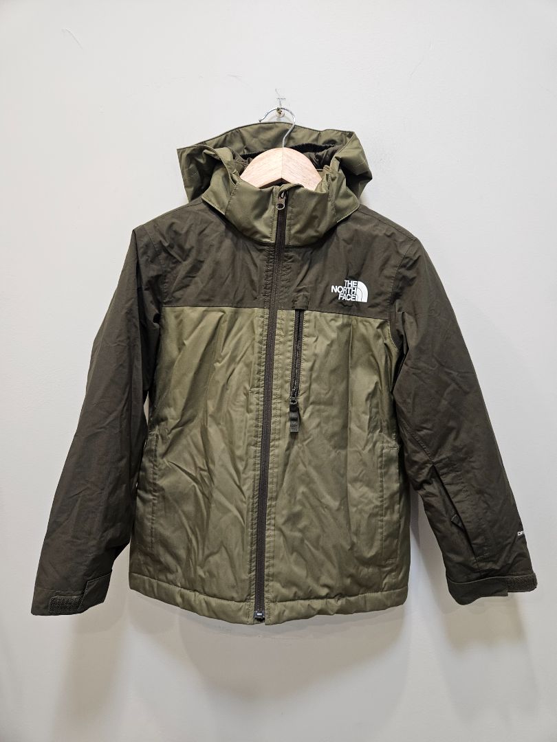 Green The North Face Insulated jacket, 7/8