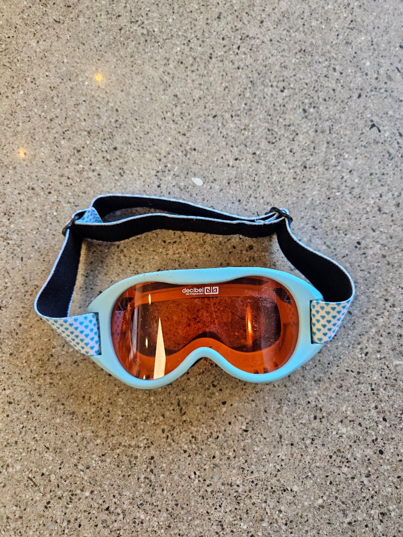 Blue Decibel Kids goggles, Kids