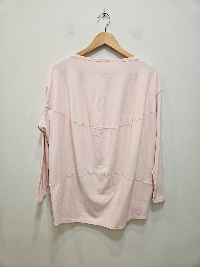 Pink Lululemon Long Sleeve Top, Unknown