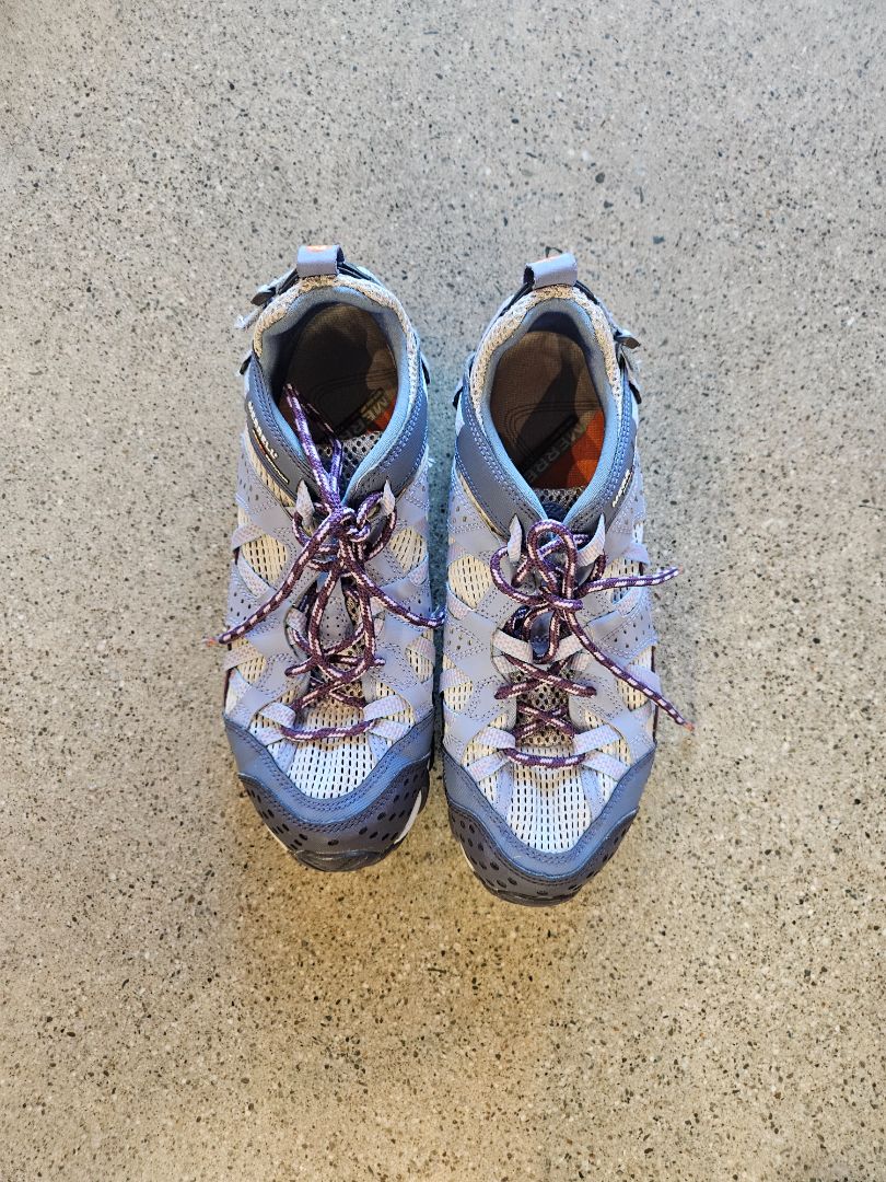 Purple Merrell Hiking Shoes, EU 38.5