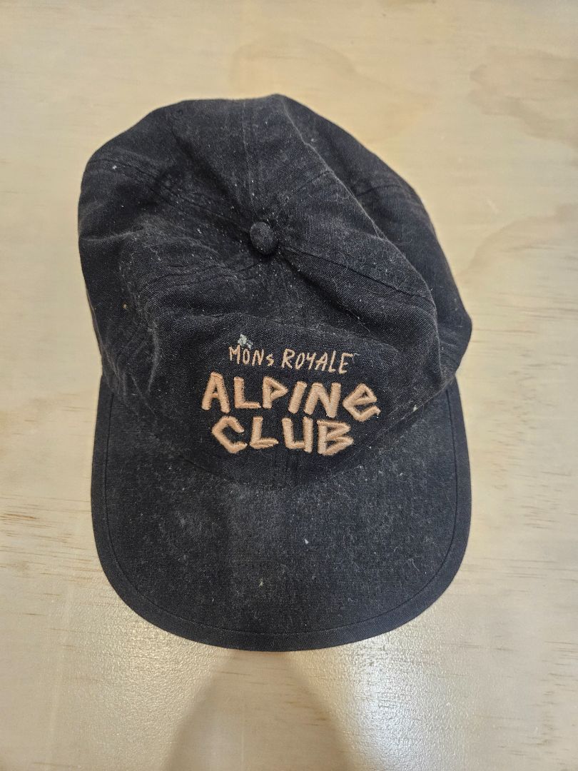 Black Mons Royale Alpine Club Cap, Adjustable