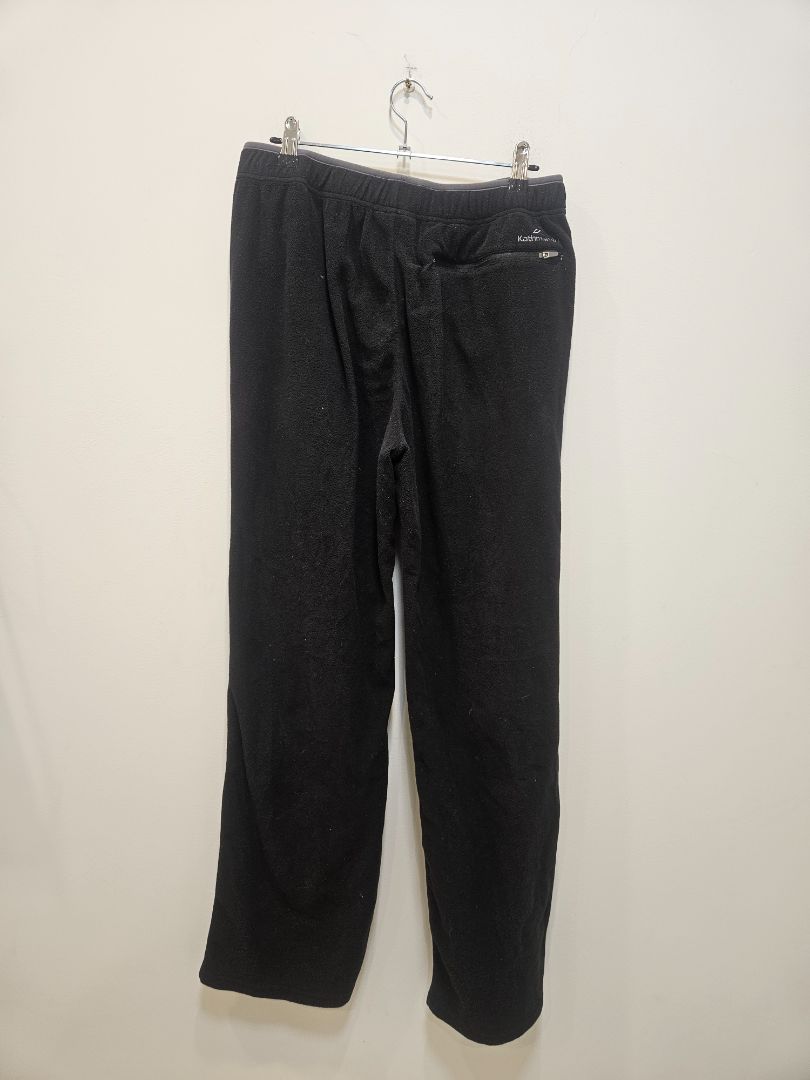 Black Kathmandu Fleece Pants, M