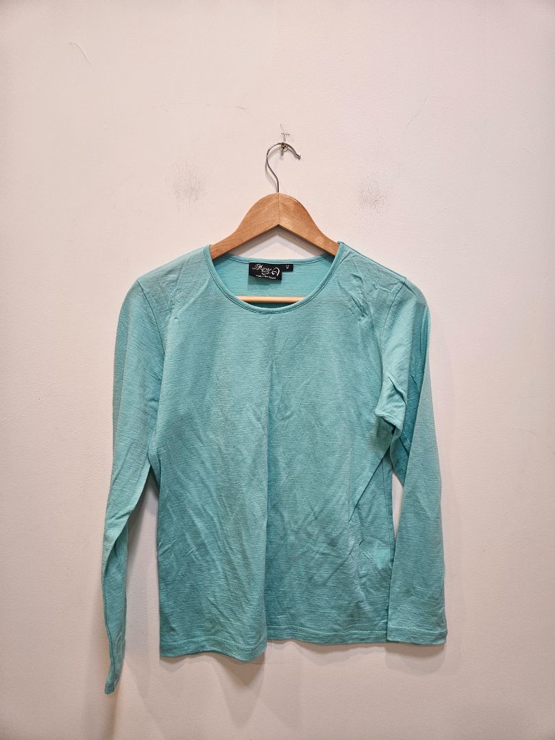 Aqua The Merino Story Merino Long Sleeve, Womens M