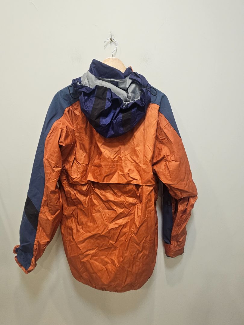 Orange Rainbird Rain Jacket, L
