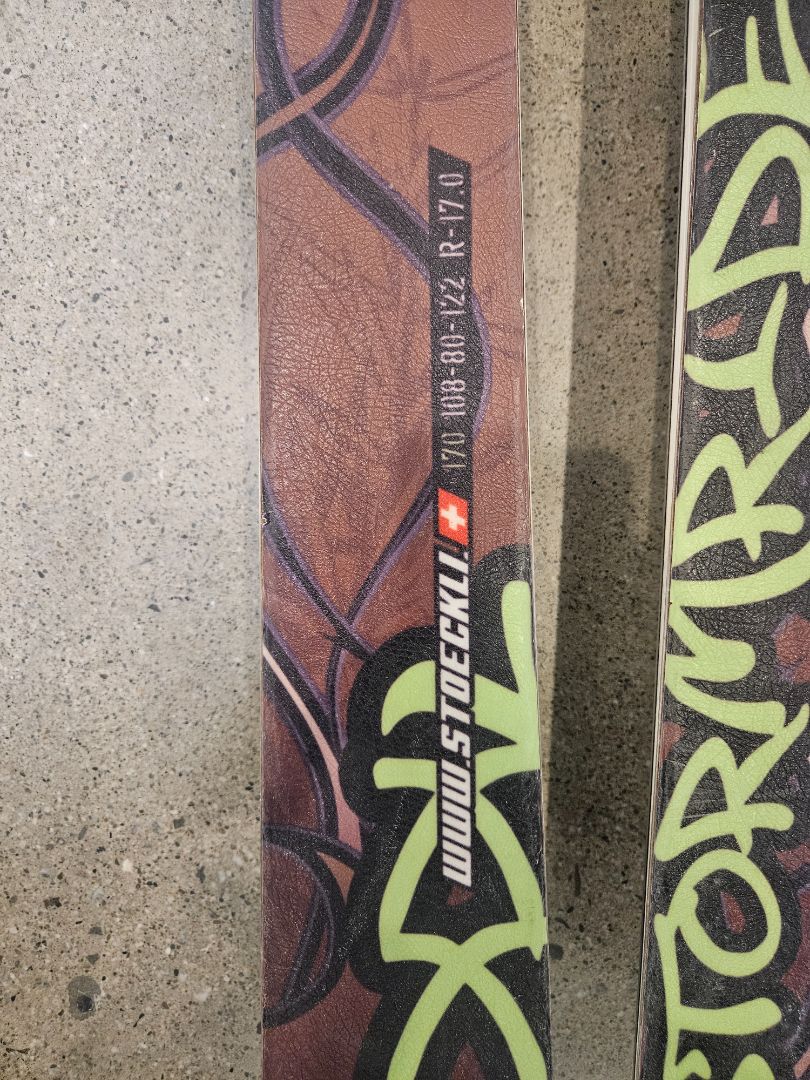 Brown Stöckli Stormrider, 170 cm