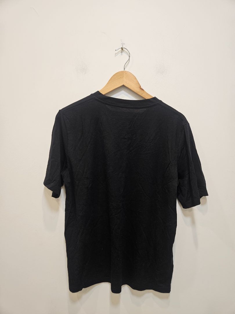 Black Mons Royale Merino Tee, Womens XL
