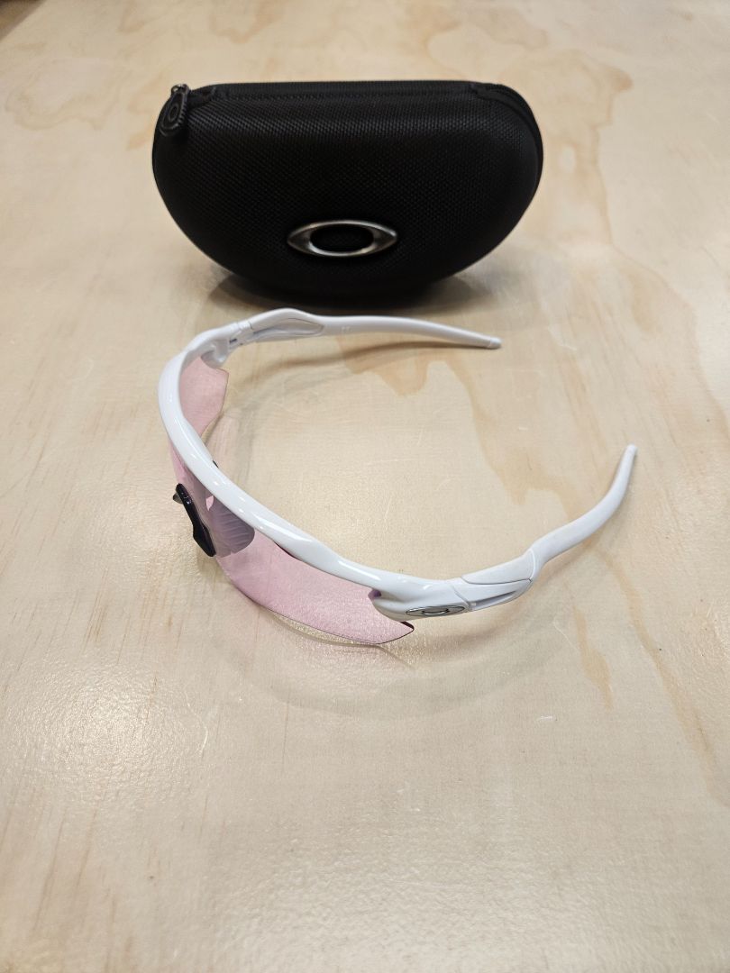 White Oakley Radar EV Path Sunglasses, Large