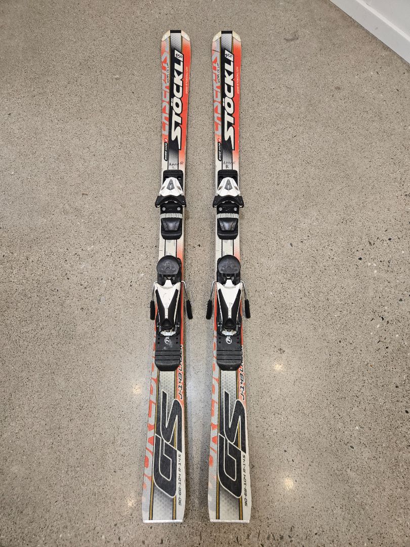 Orange Stockli Laser GS Junior, 143cm