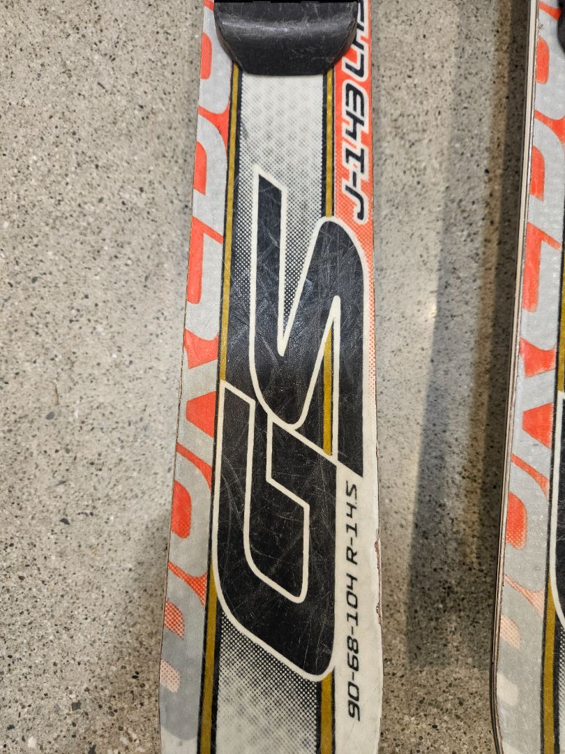 Orange Stockli Laser GS Junior, 143cm