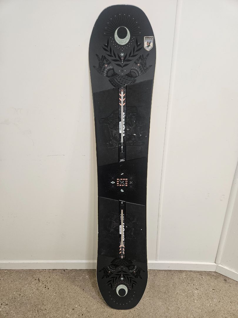Black Burton Rewind PurePop Camber, 141 cm
