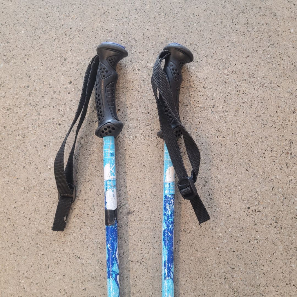 Blue  Ski Poles, 95cm