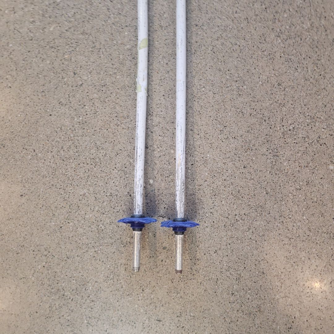 Blue  Ski Poles, 95cm