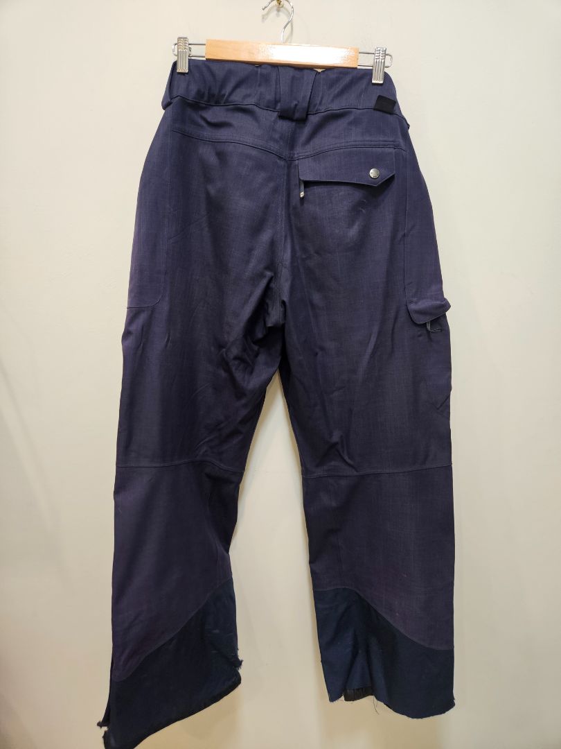 Navy Salomon Clima Pro Storm Pants, M