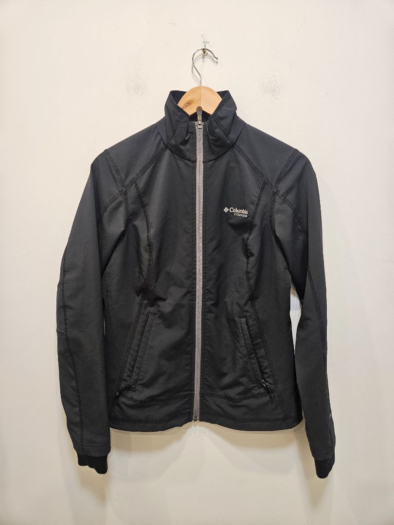 Black Columbia Titanium Omni-Shield Jacket, XS
