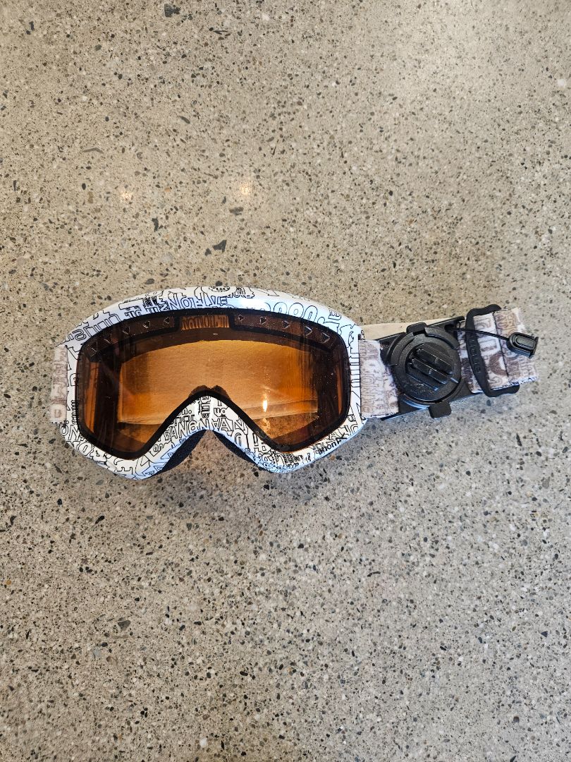White Anon Snow Goggles, Adult