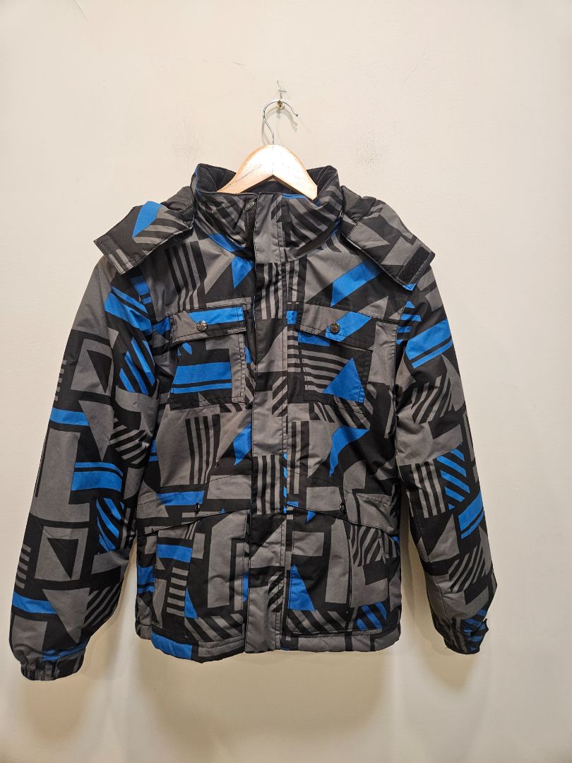 Black WZ Ski jacket, Kids 16