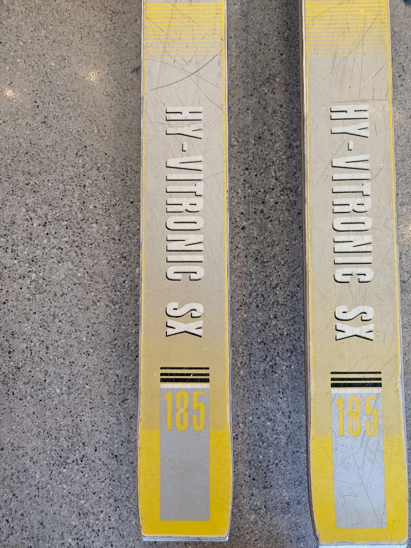 Yellow Atomic Hi-Vitronic SX, 185 cm