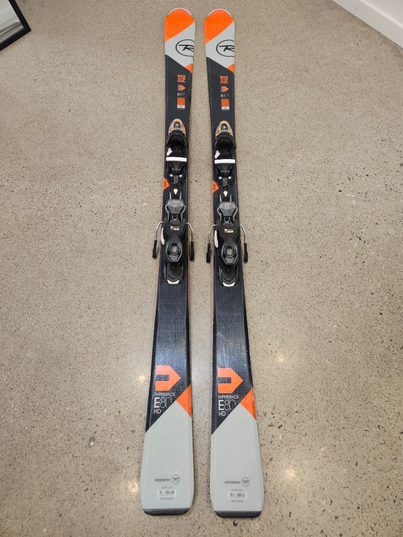 Black Rossignol Experience 80 HD, 168 cm