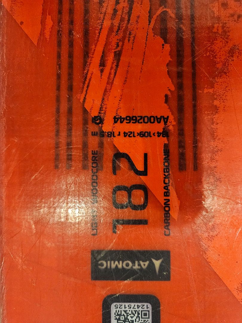 Orange Atomic Backland FR 109, 182cm