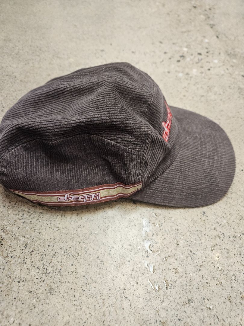 Brown Chassy Corduroy Cap, One size