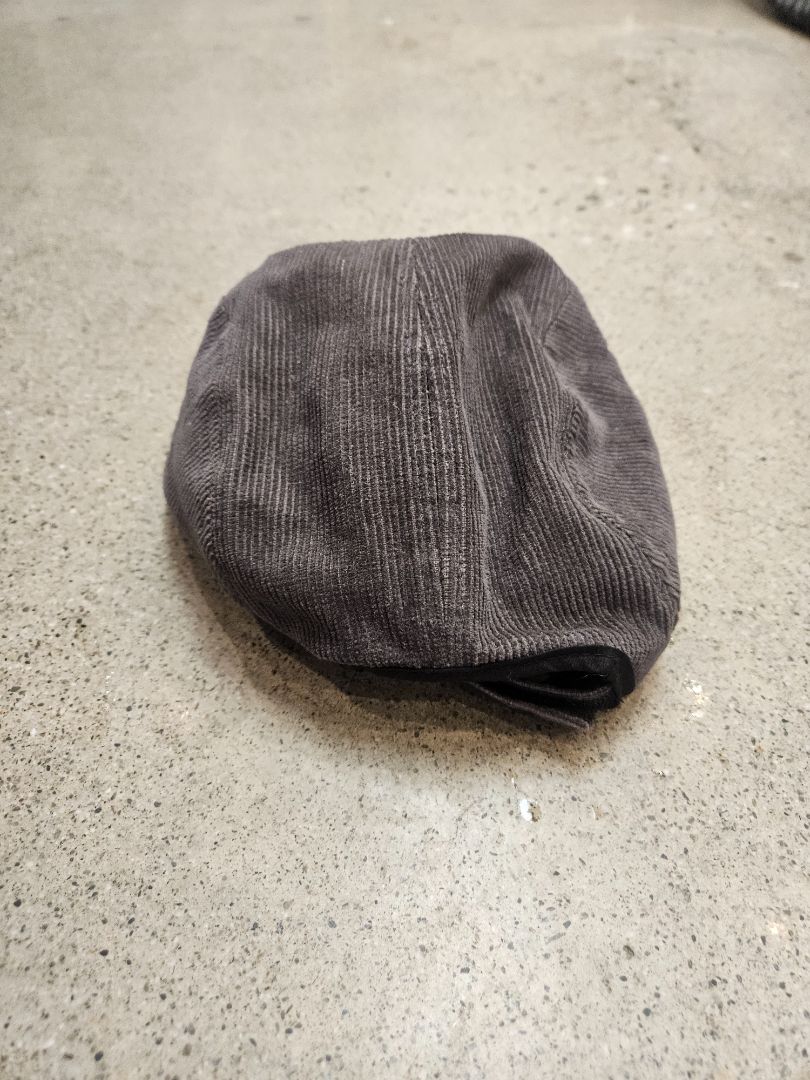 Brown Chassy Corduroy Cap, One size