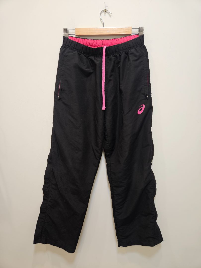 Black ASICS Track Pants, Women’s Small