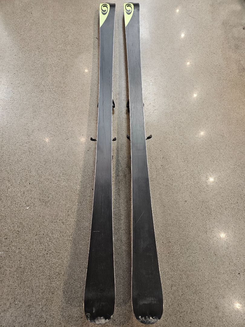 White Salomon Crossmax 9P, 185 cm
