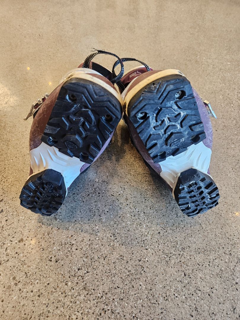 Burgundy Salomon QST Pro 100 W, Mondo 24