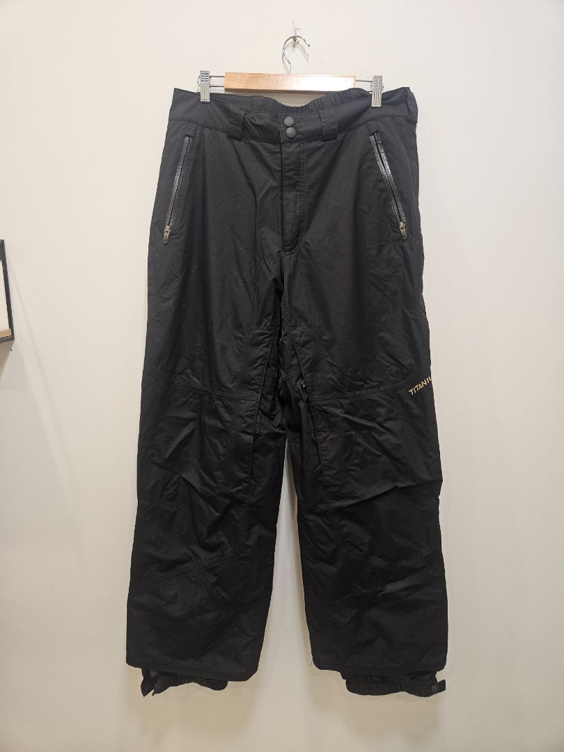 Black Columbia Ski Pants, Men’s L
