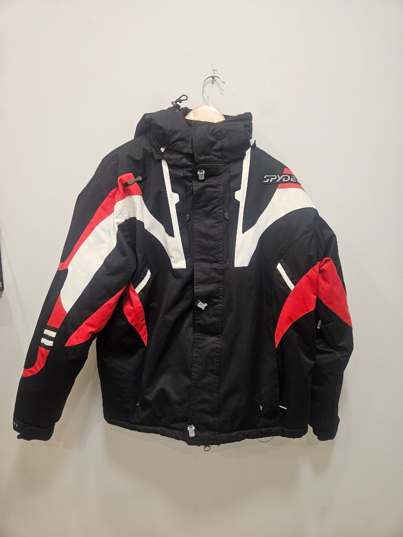 Black Spyder Ski Jacket, Men’s L / EU 52