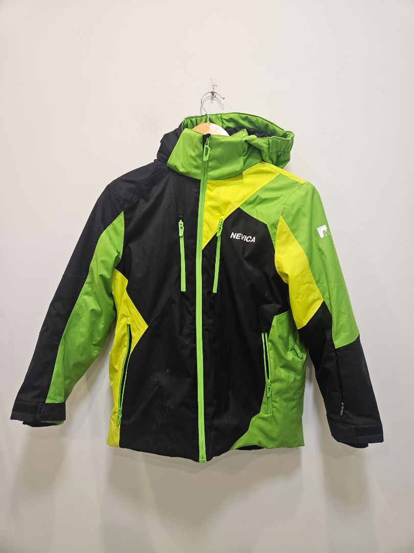 Green Nevica Kids Ski Jacket, 11-12yrs / 146-152cm