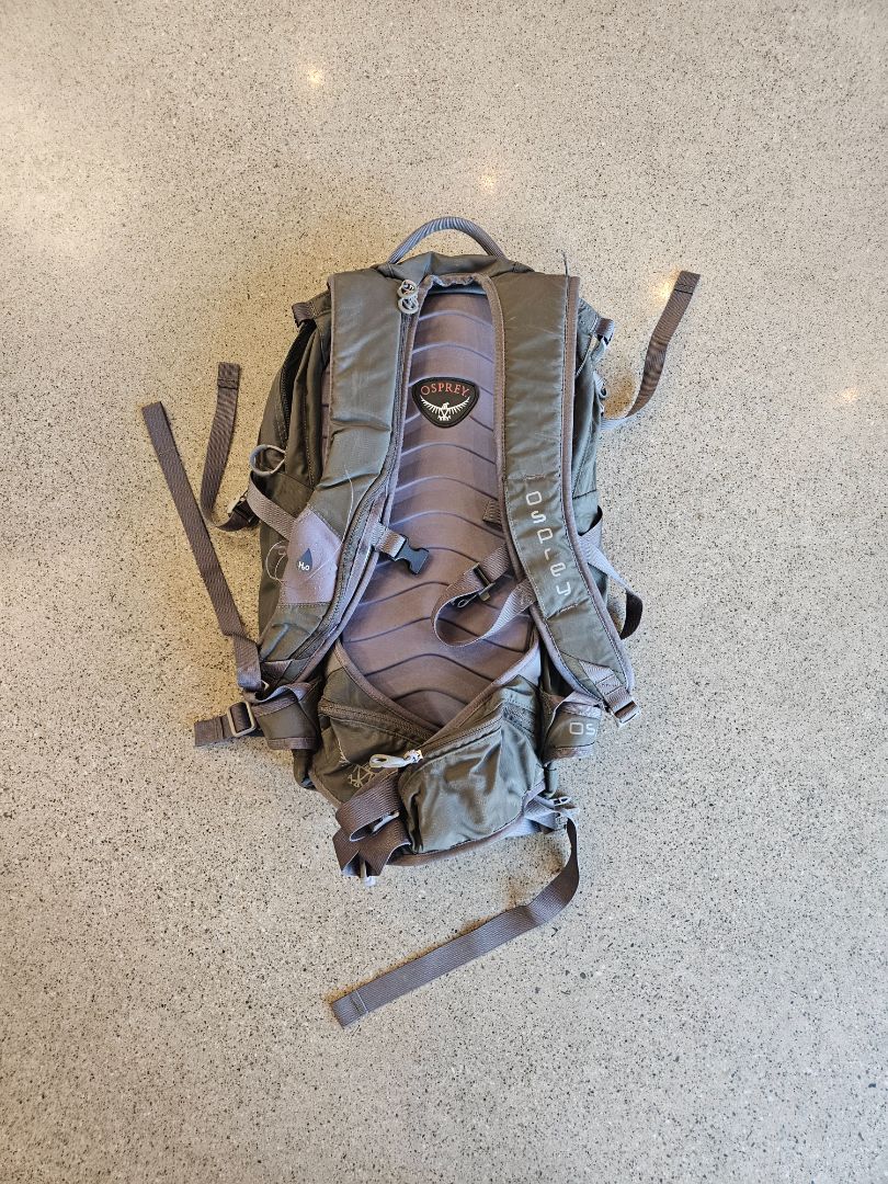 Grey Osprey Kode 22 Pack, 22 L S/M