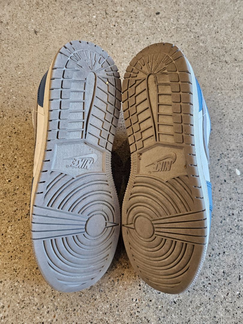 Blue Nike Air Jordan 1 Low, EU 38.5