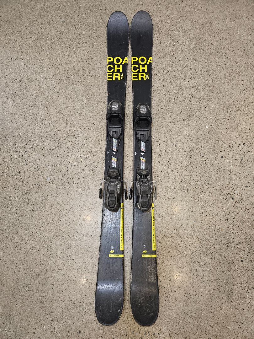 Black K2 Poacher Jr, 129cm