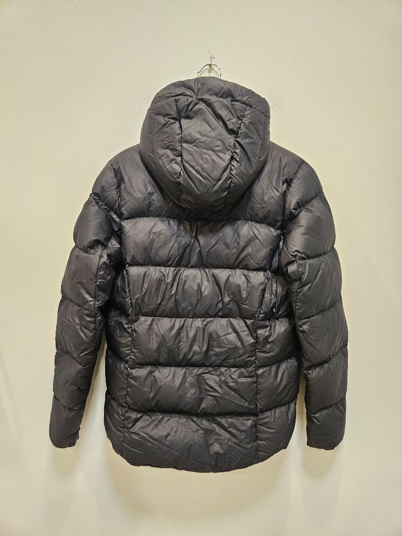 Black Macpac Hooded Down Jacket, Women's 12