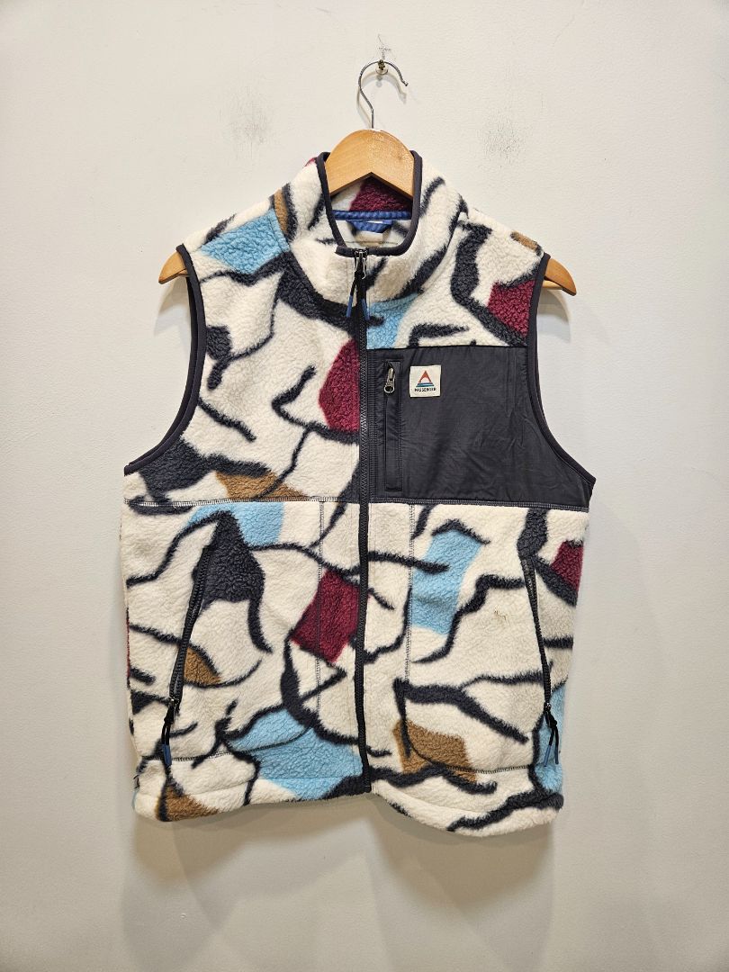Cream Passenger Fleece Vest, Women's S / UK 5 / EU 38 / US 6