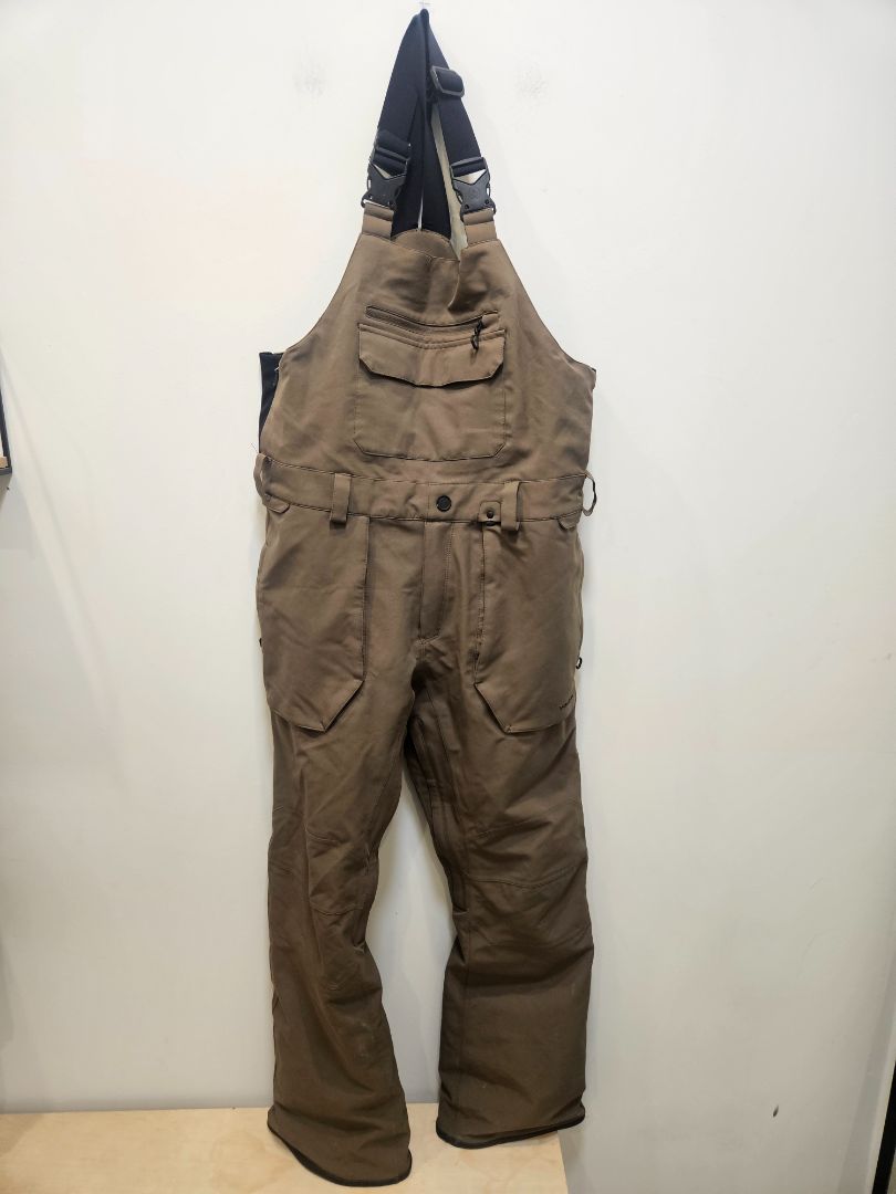 Brown Volcom Roan 15K Bib, US/EU M