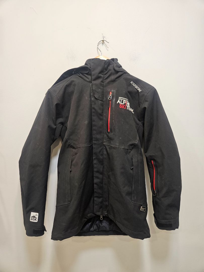 Black Karbon Alpine Team Jacket, US 14 / EU 152